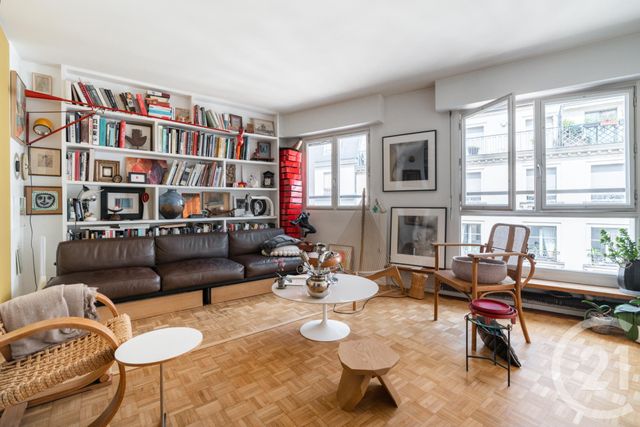 Appartement T2 à vendre - 2 pièces - 43.0 m2 - PARIS - 75006 - ILE-DE-FRANCE - Century 21 Assas Raspail