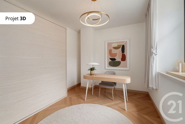 Appartement F3 à vendre - 3 pièces - 58.0 m2 - PARIS - 75014 - ILE-DE-FRANCE - Century 21 Assas Raspail