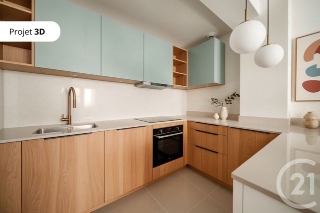 Appartement F3 à vendre - 3 pièces - 58.0 m2 - PARIS - 75014 - ILE-DE-FRANCE - Century 21 Assas Raspail