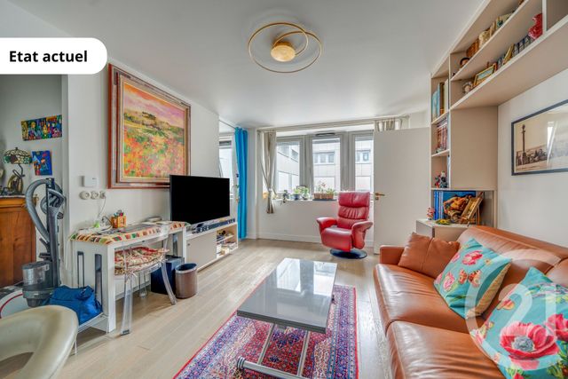 Appartement F3 à vendre - 3 pièces - 58.0 m2 - PARIS - 75014 - ILE-DE-FRANCE - Century 21 Assas Raspail