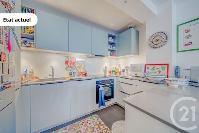 Appartement F3 à vendre - 3 pièces - 58.0 m2 - PARIS - 75014 - ILE-DE-FRANCE - Century 21 Assas Raspail