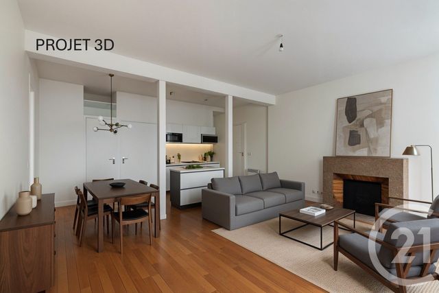 Appartement F2 à vendre - 2 pièces - 54.91 m2 - PARIS - 75014 - ILE-DE-FRANCE - Century 21 Assas Raspail
