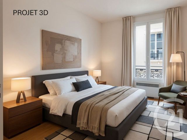 Appartement F2 à vendre - 2 pièces - 55.0 m2 - PARIS - 75006 - ILE-DE-FRANCE - Century 21 Assas Raspail