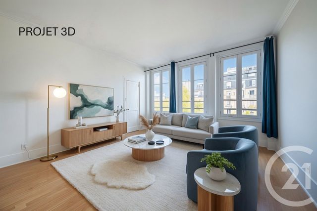 Appartement T3 à vendre - 3 pièces - 48.0 m2 - PARIS - 75014 - ILE-DE-FRANCE - Century 21 Assas Raspail