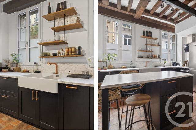 Appartement Duplex à vendre - 2 pièces - 43.82 m2 - PARIS - 75006 - ILE-DE-FRANCE - Century 21 Assas Raspail