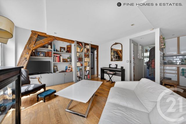Appartement F3 à vendre - 3 pièces - 50.69 m2 - PARIS - 75006 - ILE-DE-FRANCE - Century 21 Assas Raspail