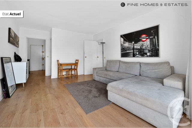 Appartement F2 à vendre - 2 pièces - 42.36 m2 - PARIS - 75015 - ILE-DE-FRANCE - Century 21 Assas Raspail