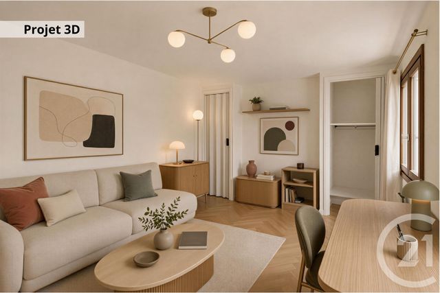 Appartement Studio à vendre - 1 pièce - 21.38 m2 - PARIS - 75006 - ILE-DE-FRANCE - Century 21 Assas Raspail