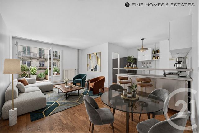 Appartement F2 à vendre - 2 pièces - 47.26 m2 - PARIS - 75006 - ILE-DE-FRANCE - Century 21 Assas Raspail