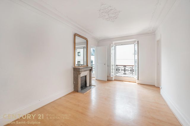 Appartement T3 à vendre - 3 pièces - 73.11 m2 - PARIS - 75006 - ILE-DE-FRANCE - Century 21 Assas Raspail