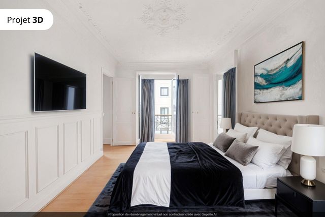 Appartement T3 à vendre - 3 pièces - 73.11 m2 - PARIS - 75006 - ILE-DE-FRANCE - Century 21 Assas Raspail