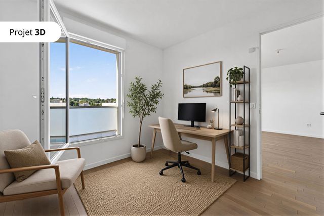 Appartement F3 bis à vendre - 4 pièces - 71.36 m2 - BAGNEUX - 92 - ILE-DE-FRANCE - Century 21 Assas Raspail